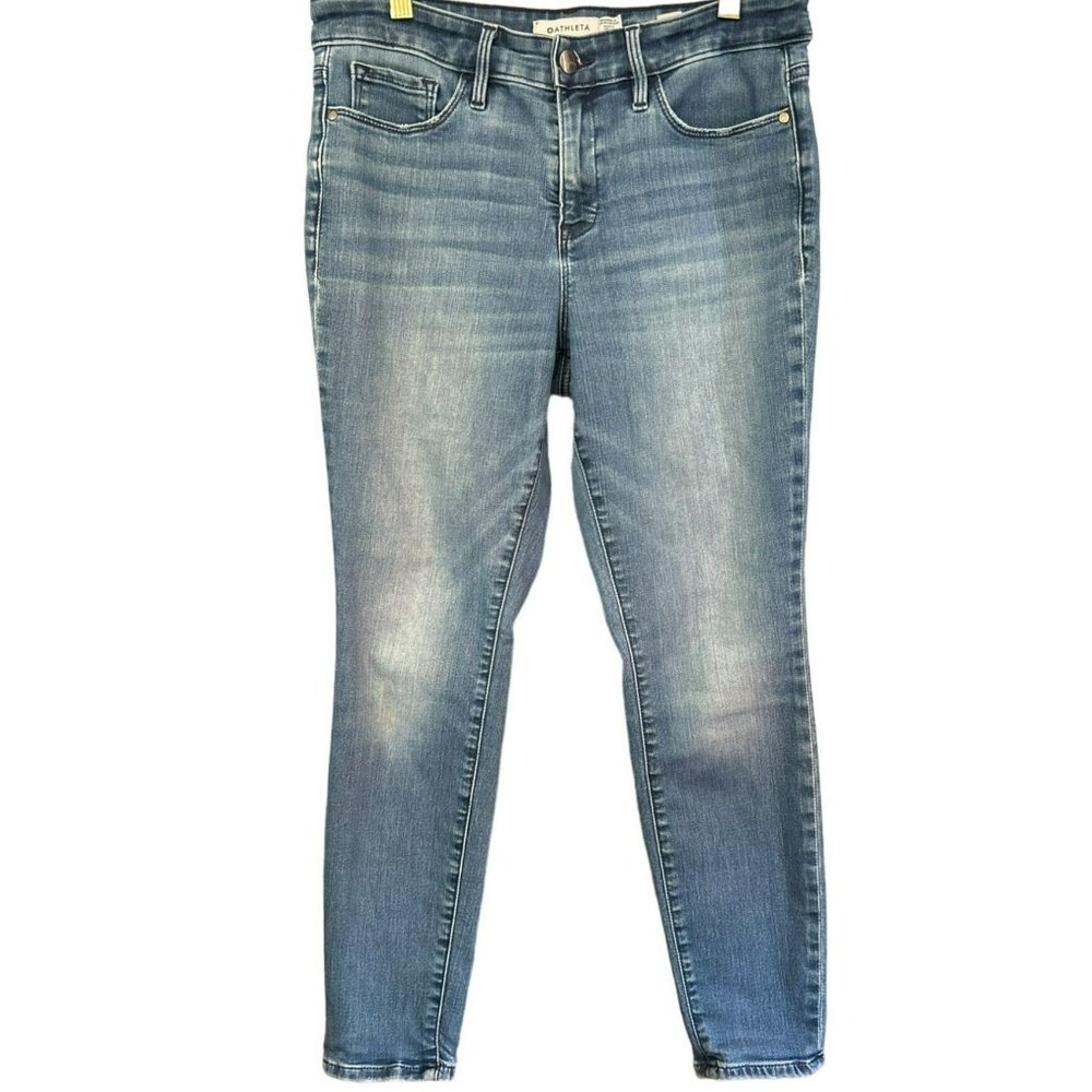 Athleta Women's Medium Wash Sculptek Denim Jeans Size 10P